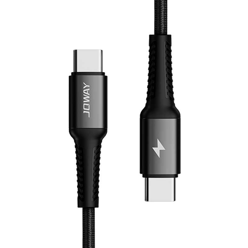 TC068 60W双Type-c快充编织数据线_数据线_深圳市优德88电源有限公司