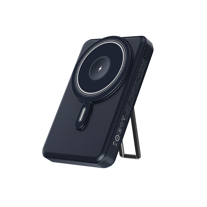 JP511S 五合一磁吸支架带线移动电源_待上市新品_深圳市优德88电源有限公司