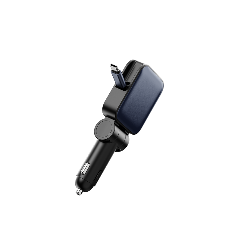 JC198 伸缩线车载充电器_充电器_深圳市优德88电源有限公司