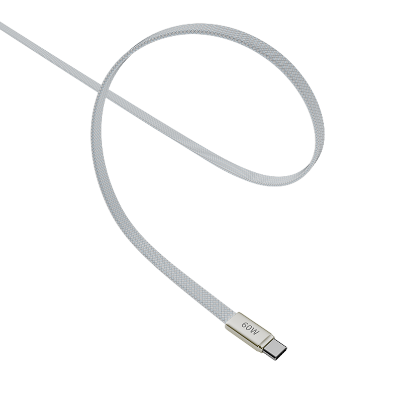 LI/CC199超薄快充数据编织扁线_数据线_深圳市优德88电源有限公司