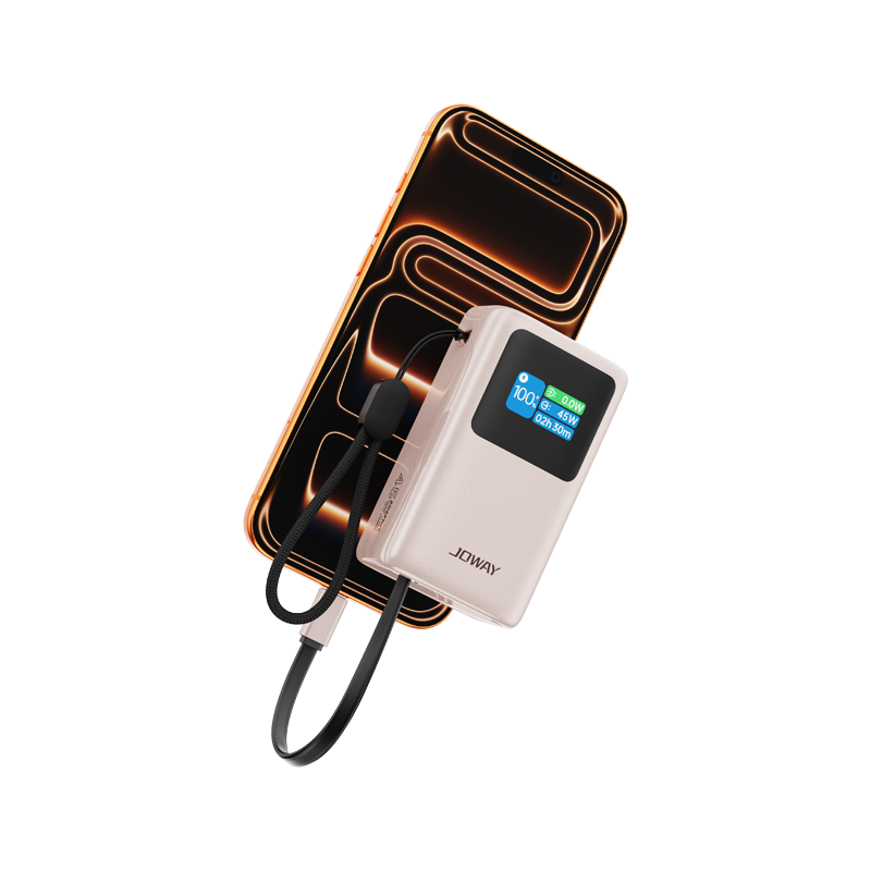 JP368自带线45W移动电源_移动电源_深圳市优德88电源有限公司